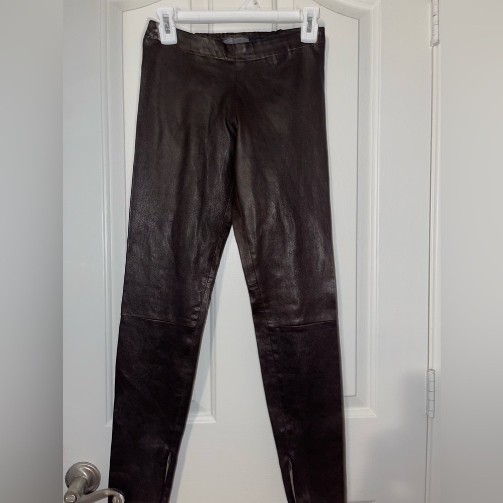 Vince Leather Leggings